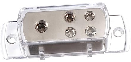 ETHZZLE -Auto-Kabel-Splitter-verteilungsblock Für Autos Boote Mit Abnehmbarer Schutzkappe Vergoldet Für Kabel