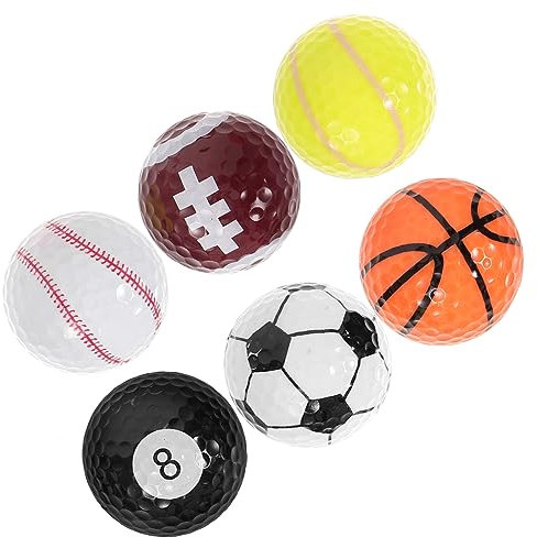 BIUDECO Golftrainingsset Gummigolfbälle Mit PVC Box Widerstandsfähig Langlebig Farbige Golfbälle Für Frauen Praktisches Übungsset Für Golfer Geschenkidee Für Golfspieler