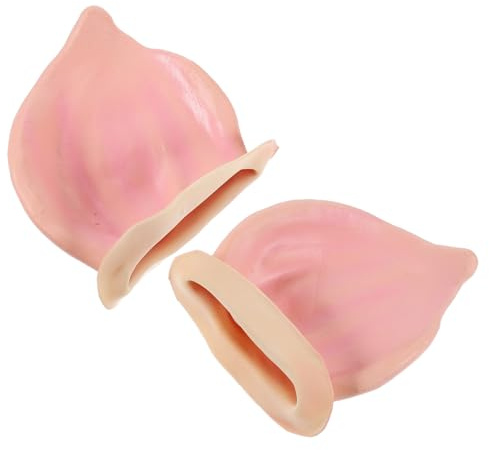 Toyvian 1paar Cosplay Kostüm Schweineohren Plüschtierohren Für Karneval Halloween Kostüm Lustiges Zubehör Für Kostümpartys Leicht Und Zu Tragen Ergänzung Für Kreative Verkleidungen