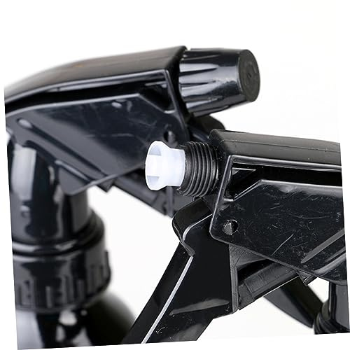 Gatuida Botella Pulverizadora Aluminio Negro Recargable Atomizador Agua Spray Ligera Portátil para Jardín Viaje Camping