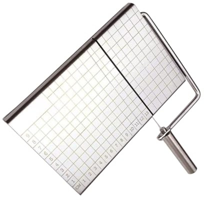 Cabilock Trancheuse à Fromage Multifonction En Acier Inoxydable Fil Tranchant, Découpe Régulière Pour Fromage En Bloc Et Beurre, Usage Domestique, Facile à Nettoyer