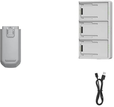 Kompatibel mit Xiaomi GT3, GT3 Max, 1800mAh 3,7V Akku for Mini-Drohnen – Li-Ionen-Ersatzakku(1 Battery-Charger)