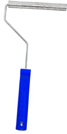 Aymzbd Rodillo para Laminar de Fibra de Vidrio, Herramienta Profesional de Paleta de Burbujas, Cómodo de Agarrar, Rodillo de Burbujas para Laminar Resina Par, 5 pulgadas