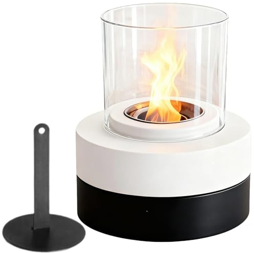 Tragbare Tischfeuerstelle – Runder Metall-Schreibtischkamin, Mini-, Tischheizung Für Den Außenbereich, Gartendekoration, Heimdekorationszubehör | Für Garten, Zuhause, Nachttisch