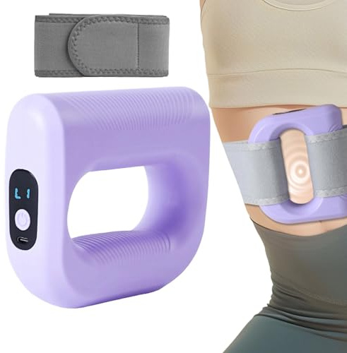 Masaje Fascia Cuerpo Completo - 3 Modos/5 Intensidades Quema Grasa & Modela | Masajeador Abdominal Eléctrico Con Cinturón, Diseño Ergonómico Manos Libres | Relajación Muscular Abdomen, Brazos,