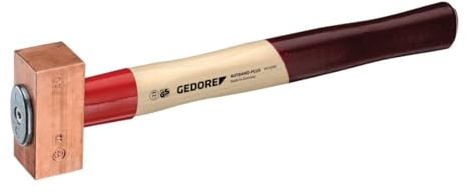 GEDORE Kupferhammer Rotband-Plus 1000 g, 1 Stück, 622 H-1000