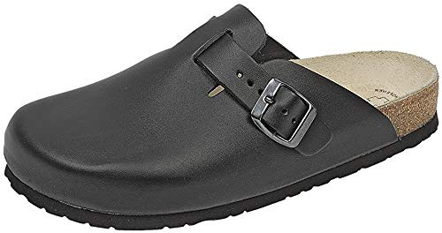 Wörishofer unisex vuxna träskor, svart - 47 EU