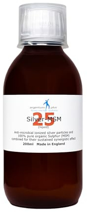 Silber-MSM 25 (flüssig) - 200 ml