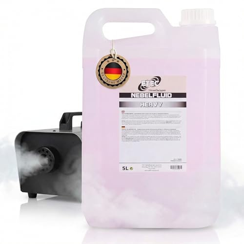 ETEC Professional Nebelfluid 5 Liter Heavy Fog Fogger Fluid Flüssigkeit Nebelmaschine Extrem Dicht Outdoor
