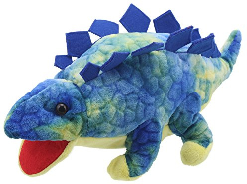 The Puppet Company Baby Dinos Blue Stegasaurus