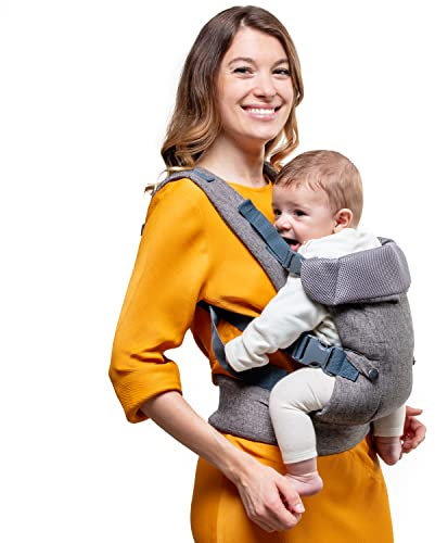 You+Me 4-in-1 Babytrage mit 3D-Cool Mesh – Für Neugeborene ab 3,6kg und Kleinkinder bis 14,5kg