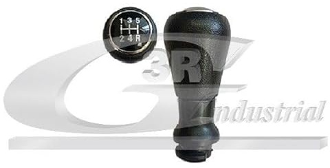 3RG 25203 Schaltknauf Schalthebelknauf Kompatibel mit PEUGEOT 206 Schrägheck 2A/C