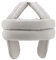 Protección Suave para los oídos, protección para la prevención de caídas, Sombrero Protector para Ancianos, Gorro para la Cabeza, Casco de Seguridad para Anciano(Gris)