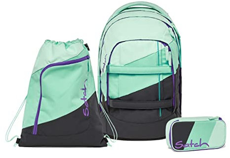 Satch Pack NOW OR NEVER Special Edition Schulrucksack Set 3tlg. (Cool Down NOW OR NEVER Special Edition)
