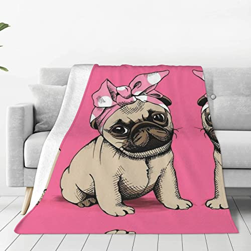 Hunde-Waschlappen-Decke, superweicher Bezug für Sofa, Bett, Reisen, Zimmer, warm, alle Jahreszeiten, 203 x 152 x 127 cm