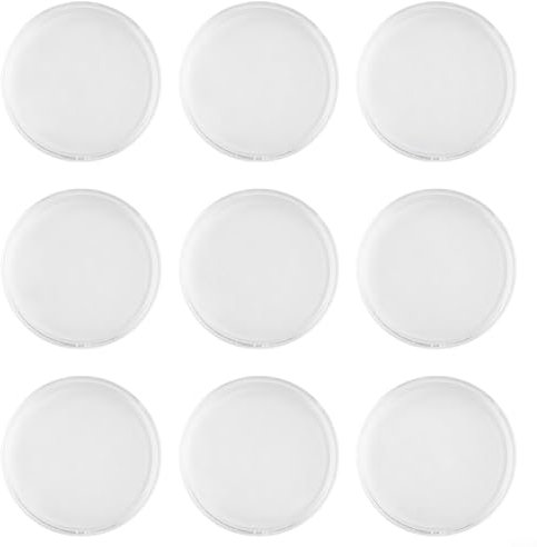Staub- und feuchtigkeitsbeständige transparente Münzhalter-Kapseln in einem Set von 100 Einheiten jetzt erhältlich