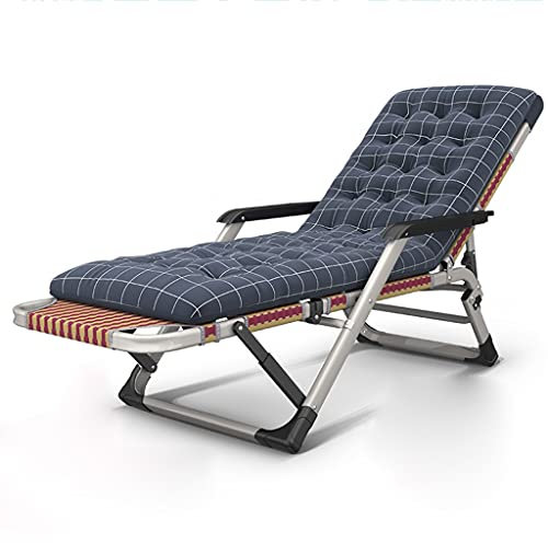 Verstellbarer Zero Gravity Loungesessel mit Kissen für Outdoor, Hof, Strand, Camping, zusammenklappbarer Liegestuhl für Pool, Garten, Deck, Anti-Schwerkraft-Stuhl, leicht und tragbar, bequem und