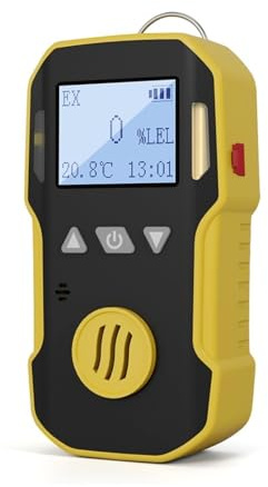 Detector de Gas Combustible Industrial portátil, analizador Fugas Gas GLP, metano, etano, propano EX CH4 C2H6, for Cocina casera
