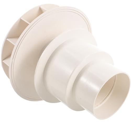 SOIMISS Imbuto Sifone per Raccolta Acqua Piovana Filtro Scarico Grondaia, Sifone Drenaggio a Pavimento per Tetti e Pareti Laterali, Kit Deviatore Pluviale Dn110, Installazione Facile