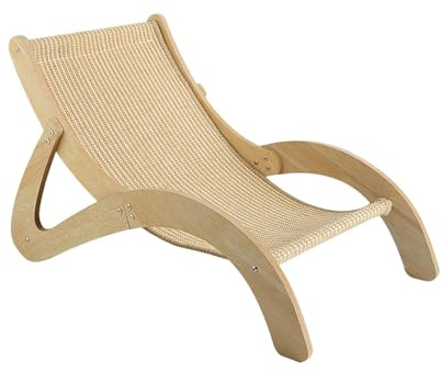 Ronyme Cama rascadora para Gatos, Hamaca, protección para Muebles, portátil, para Dormir, Cama elevada para Cachorros, Conejos de Interior