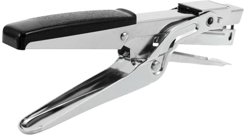 HOMOCONO Handheld Metal Stapler For No Staples Effort-saving Plier Stapler For Ergonomic Office Classroom Stapling Tool
