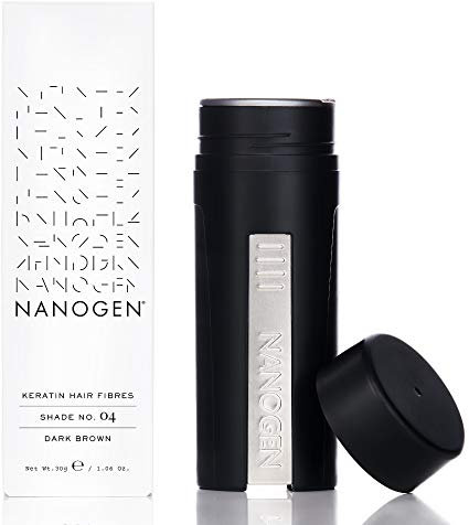 Nanogen Nanofibres 30 G Châtain Foncé Poudre de cheveux