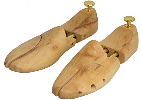 DynaSun 1x LTH5 2-Way 41-42 Paire Embauchoirs Extenseur en Bois de Cèdre Réglables Professionnel Haut de Gamme pour Hommes et Dames