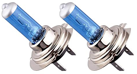 Akhan H7100W - Xenon Look Halogen Lampen Set H7 12V 100W Super White