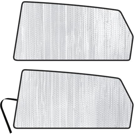 Side Window Rear Seat 2nd Row Sunshade Custom Fit for 2011 2012 2013 2014 2015 2016 2017 Honda Odyssey Minivan, LX, SE, EX, EX-L, Touring (Set of 2) -Made in USA