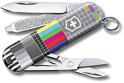 Victorinox Classic 2021 Retro TV Swiss Army Knife - Pattern Limited Edition