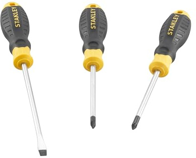 Juego de 3 destornilladores Cushion Grip: Plana, Phillips y Buscapolos