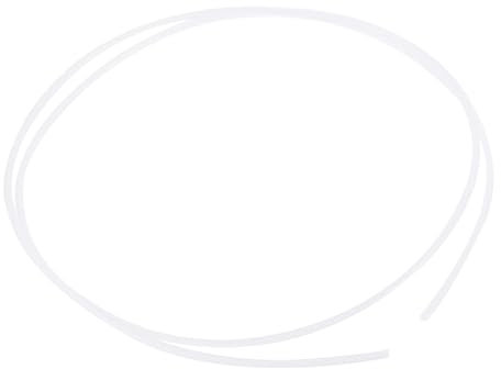 QUARKZMAN Tube en PTFE de 2 mm x 3 mm x 1 Pièce pour Outils Pneumatiques, Équipement D'Automatisation, Tuyaux Hydrauliques, [Transparent, 1 Mètre]