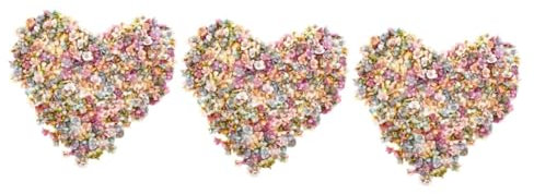 ABOOFAN 300 STK Mini Seiden Blumen Hochzeitssachen Materialien Für Haarnadeln Selber Machen Stiefelmittelstücke Blütenkopf Mini Haarschmuck Haarbedarf Künstliche Polyester Haushalt