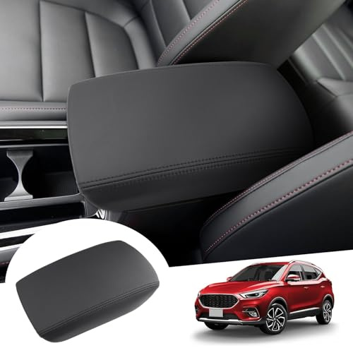 GAFAT MG HS/EHS EV/HS Plug-in Hybrid 2018-2023 2024 Copertura per Bracciolo Centrale, MG HS 2024 Protezione Console Centrale Braccioli, Protezione in Pelle PU, Imbottitura, MG HS Accessori