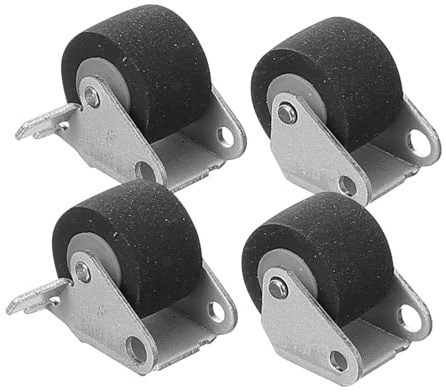 Toyvian 2 Pairs Cassette Tape Pinch Roller and Recorder Pinch Roller Replacement Bearings for Automatic Cassette Machines Compatible Audio and Radio Tape Repair