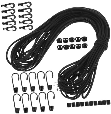 BESPORTBLE Set Mit Elastischen Seilhaken – 31-teiliges Boots-spanngurt-Set Robuste Bungee-Dock-Leine Für Boote Für Camping Kajak Outdoor