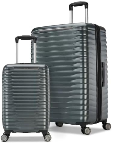 Samsonite Element 2 Piece Hardside Luggage Set in Green