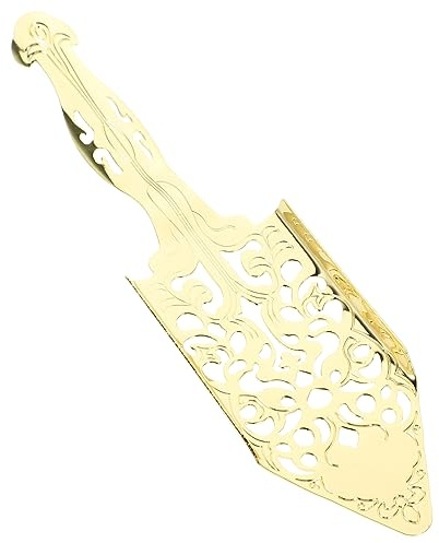 GRIRIW Cuillère à Absinthe Acier Inoxydable Filtre à Sucre Bar Accessoire Pratique pour Cocktails et Réunions Familiales