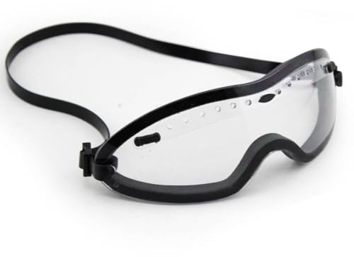 Lätta, Imfria Taktiska Skyddsglasögon Med Justerbar Ventilation, Med Hjälprem For Skyddsglasögon, For Hjälm(Clear Goggles)