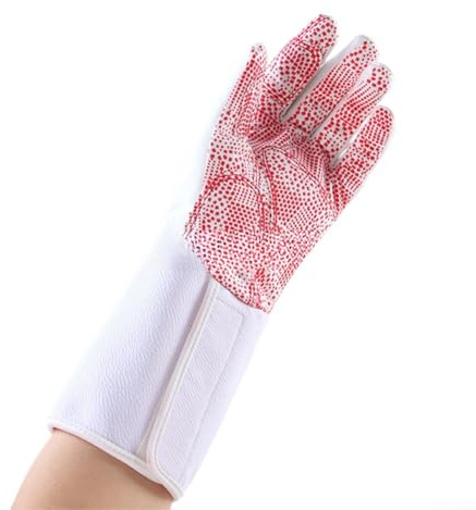 Gants d'escrime pour entraînement et compétition, gants professionnels de combat à l'épée, équipement d'escrime pour adultes (main gauche, L)