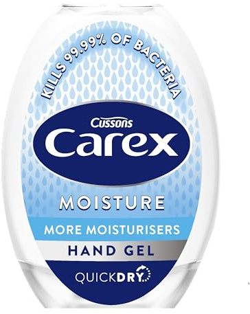 Katsy Style Moisture Antibacterial Hand Sanitiser Gel 50ml| 70% Alcohol Quick Dry Hand Gel With Moisturisers| Kills 99.99% Of Bacteria| Pocket Size