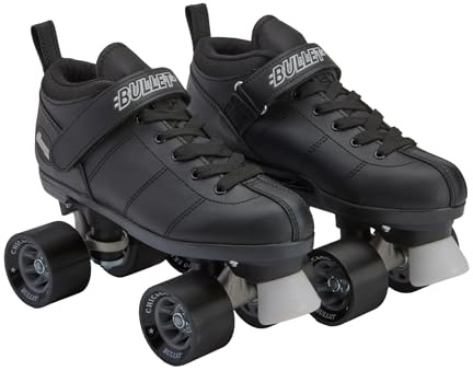 Chicago Skates Bullet - Pattini a rotelle da uomo, colore: nero