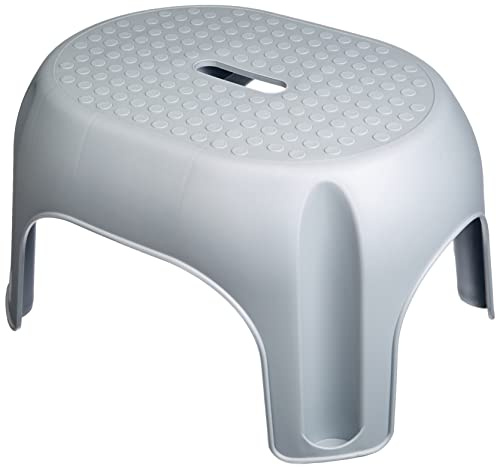 Curver VB 781572 EIN Schritt-Schemel, Plastik, grau