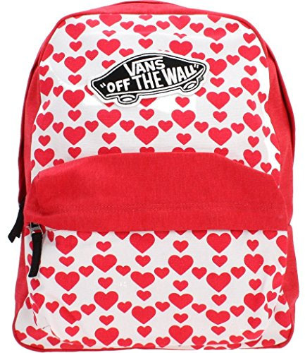 Vans Realm Backpack Mochila, 42.cm, 22.L, Rojo (Hearts)