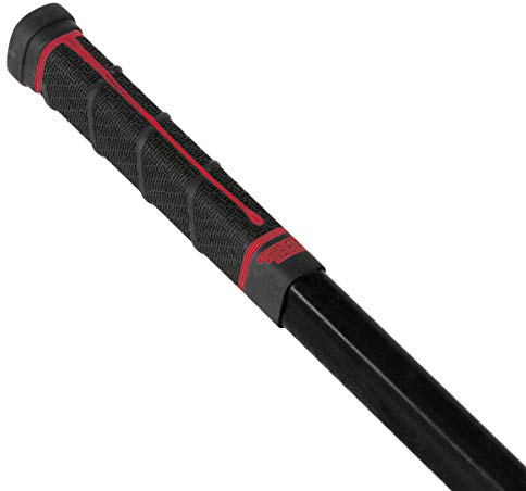 Buttendz Future Rubber Replacement Hockey Grip - Step Down Knob, Two-Tiered Player Knob with Twirl, Fits All Stick Sizes for Superior Control and Puck Feel (Black, Fire Drip)