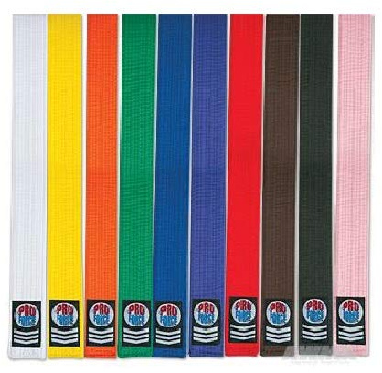 ProForce Extra Long Karate/Martial Arts Rank Belts (Brown, 8-145)