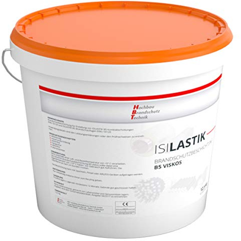HBT ISILASTIK B5 Brandschutzbeschichtung 12,5 kg Eimer (viskos)| Brandschutzcoating zur Herstellung von Brandabschottungen und Brandschutzfugen