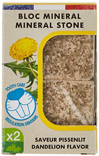 Zolux -Bloc minéral Eden saveur Pissenlit 200g pour rongeur-ZO-234046, 1 Unité (Lot de 1)