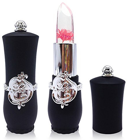 24k Rose Gold Lip Gloss Jelly Temperature Flower Bright Beauty Color Magic Change Lipstick Lip Crystal Lipstick Birthday Gifts For Men