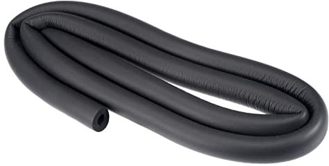 QUARKZMAN Schaumstoff Griff Schlauch Flexibel Rutschfest 8mm x 18mm Schwarz | 1m, Für Möbel und Industrie und Elektronische Geräte